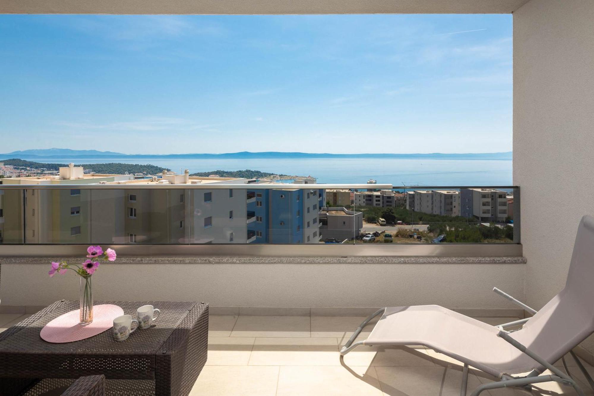 Adriatico - Sea View With Garage Apartman